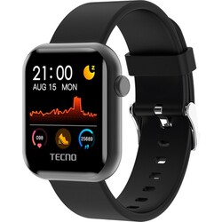 Tecno - TECNO Watch 1 Akıllı Saat Siyah ( TECNO Türkiye Garantili )